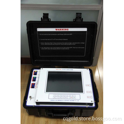 Substation Multifunctional CT PT Characteristics Analyzer